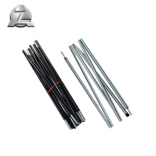 7001 series adjustable flexible aluminum telescopic tent pole